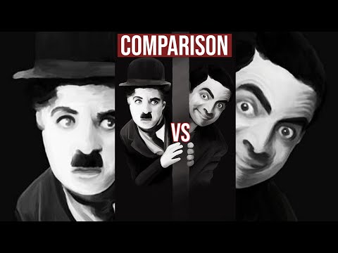 Charlie Chaplin Vs Mr Bean (Rowan Atkinson) Comparison
