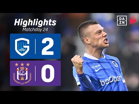 A crucial home victory for KRC Genk. 💪💯 | KRC Genk - RSC Anderlecht