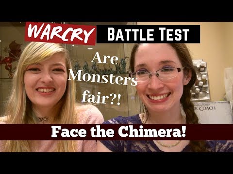 Chimera Testing 1 2 3! Are Monsters Too Powerful in Warcry?
