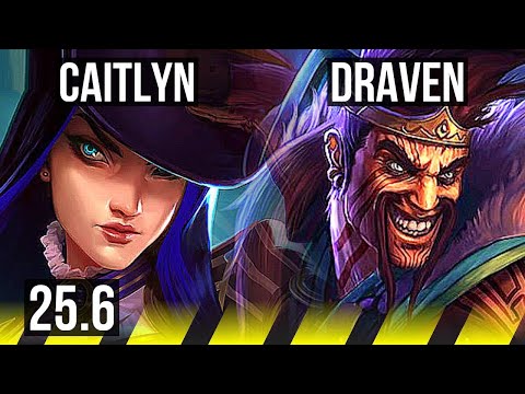 CAITLYN & Pyke vs DRAVEN & Thresh (ADC) | 12/5/15, Dominating | KR Grandmaster | 25.6