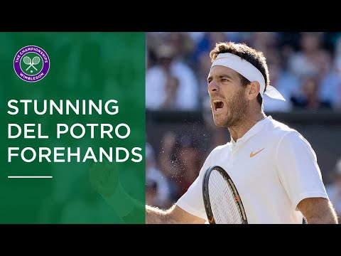 Juan Martin del Potro | Stunning Wimbledon Forehands