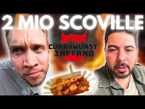 Schärfste Currywurst Osnabrück mit @umuditestet | 2 Millionen Scoville | Konnte er es aushalten?🌶️