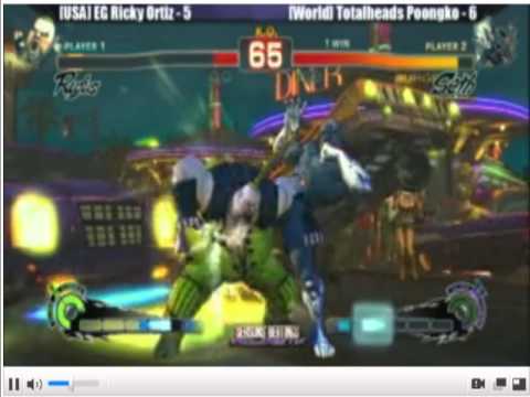 [USA] EG Ricky Ortiz vs [World] Totalheads Poongko