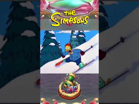 Homer Simpson's Ethereal Workshop - Blarret #animation #mysingingmonsters #thesimpsons #music