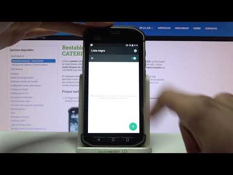 Cómo bloquear números en CATERPILLAR S40 - bloquear a un contacto