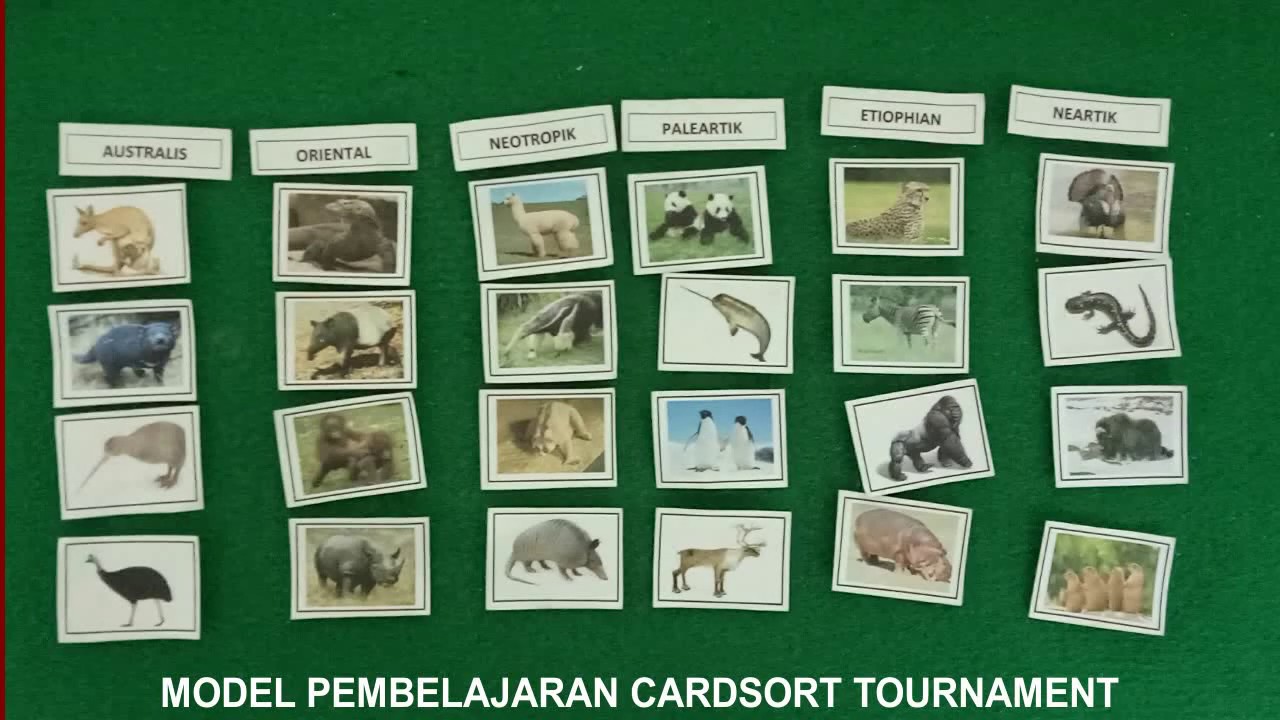 Model Pembelajaran Card Sort Tournament