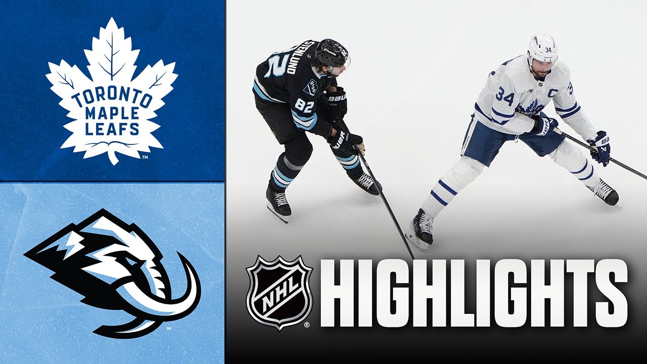 Maple Leafs vs. Mammoth | NHL Highlights | January 13, 2026