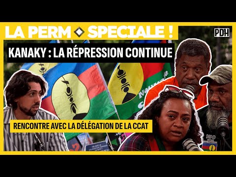 KANAKY : la RÉPRESSION CONTINUE, rencontre avec la délégation de la CCAT