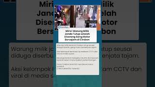 Download lagu MIRIS! WARUNG Janda Tutup setelah Diserang Geng Motor Bersajam di Cirebon, Polisi Usut Kasus mp3