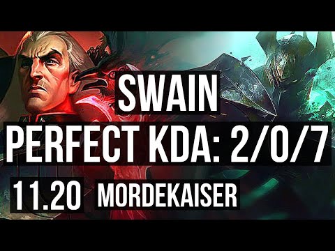 SWAIN vs MORDEKAISER (TOP) | 2/0/7, 600+ games | NA Diamond | v11.20