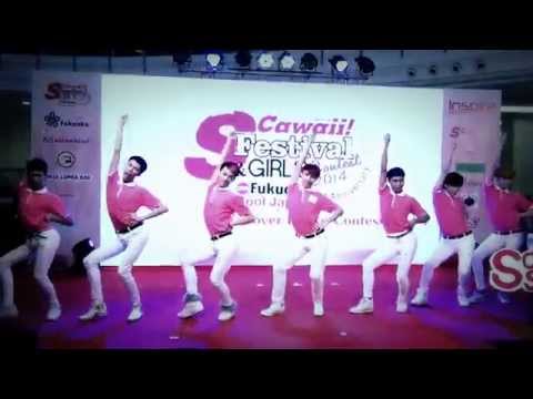 "Boy's Angelica" cover "Intro+Short Hair" (AOA) @ "S-Cawaii! JK Cover Dance 2014" :final round