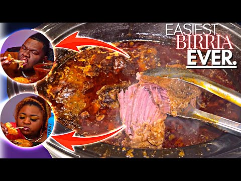 THE EASIEST, MOST FLAVORFUL BEEF BIRRIA YOU'LL EVER MAKE!!! | FACIL BIRRIA DE RES Y CONSOME RECIPE