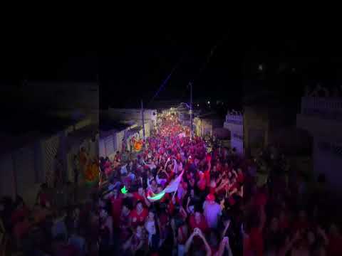 Caminhada de apoio a Lula 13 em Amaraji em Pernambuco leva população as ruas