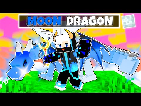 Playing As The MOON DRAGON In Minecraft (Hindi)