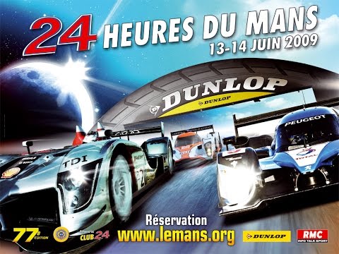 2009 Le Mans 24 Hours Eurosport coverage Part 1