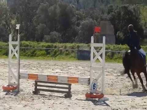 Nico et Emilie en CSO - club 4