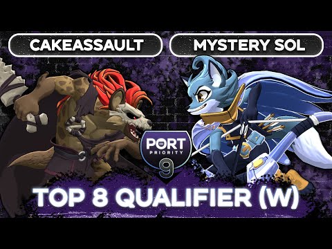 Port Priority 9 Rivals 2 - CakeAssault (Forsburn) VS Mystery Sol (Fleet) - Top 8 Qualifiers [W]