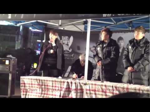 [Eng Subbed] B.A.P Fansigning Ending @ Cheonyangni