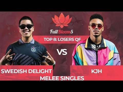 Swedish Delight vs KJH - Melee Singles Top 8: Losers Quarterfinal - Full Bloom 5