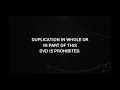Disney FBI Warning And Disney DVD In Black Version