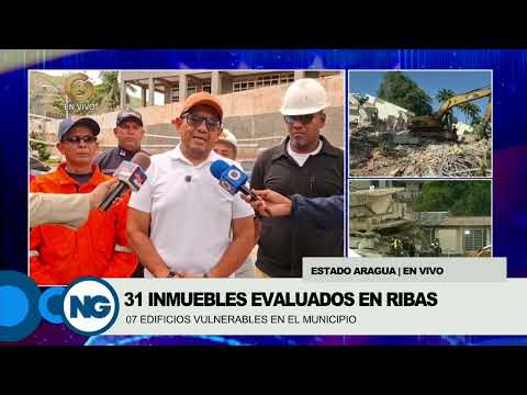 GV Noticias de Venezuela | Más Temprano - Edo. Aragua | 31 Inmuebles Evaluados en Ribas