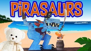 Kids Book Read Aloud | Pirasaurs! by Josh Funk | Ms. Becky & Bear's Storytime