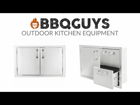 BBQGuys Outdoor Kitchen Components - Stainless Steel Construction