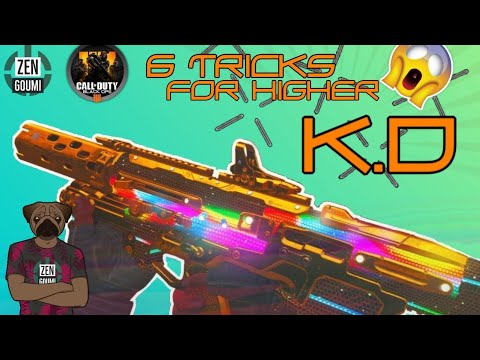 HOW TO RAISE YOUR KD FAST IN BO4!! 6 Tricks for a higher KD - Black Ops 4
