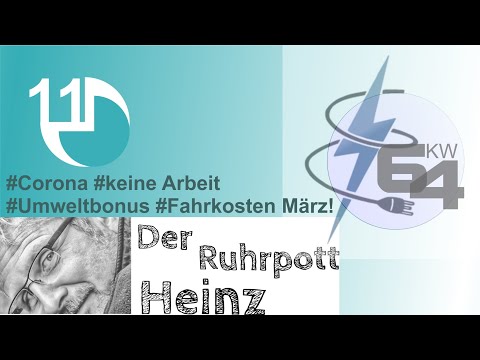 #Corona, #keine Arbeit,#Umweltbonus, #Fahrkostenvergleich_März