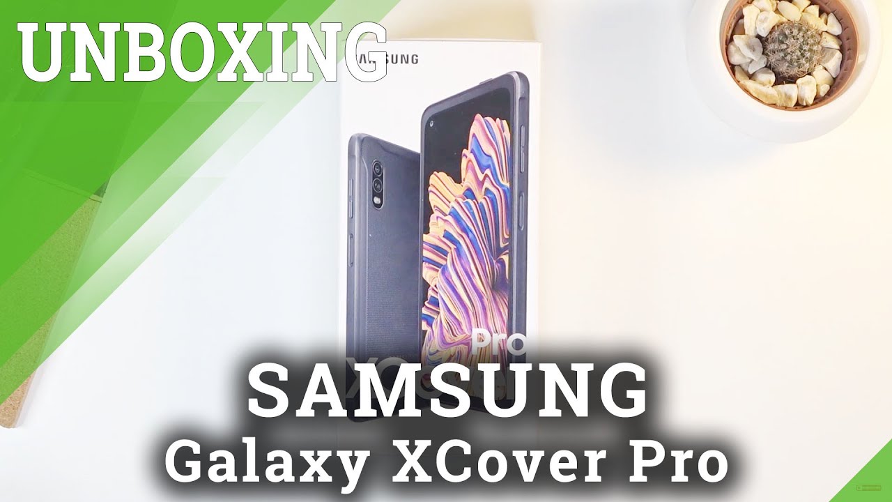 Unboxing of SAMSUNG Galaxy XCover Pro – First Impression / Overview