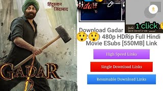 thumb for Gadar 2 Download Kaise Karen 100%real