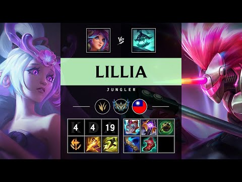 Lillia Jungle vs Hecarim - TW Challenger Patch 25.05