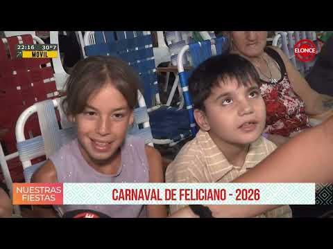 La previa en los Carnavales de Feliciano 2026