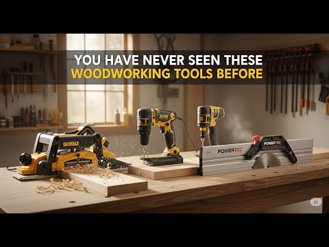 🛠️ Top 5 Woodworking Tools You Must Have in 2025 | Best Power Tools for DIY Projects 🔥