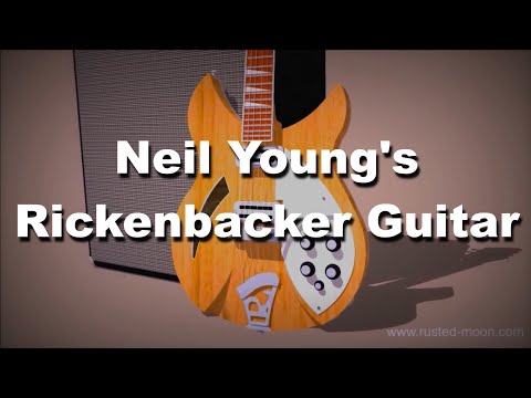 Neil Young's Rickenbacker Guitar & Traynor amp 1966