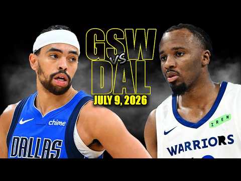 Golden State Warriors vs Dallas Mavericks Full Game Highlights - July 9, 2026 | NBA Summer League