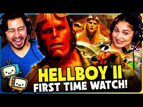 HELLBOY II: THE GOLDEN ARMY (2008) Movie Reaction! | First Time Watch! | Review & Discussion