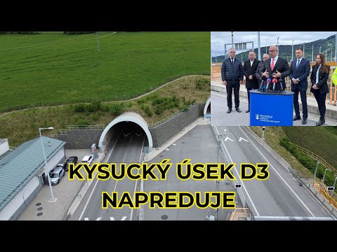 Žilina: KYSUCKÁ D3 už má EIA - celý prenos z tlačovej konferencie zo dňa 16. mája 2025