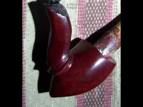 PIPA BREZO-FABRICACIÓN ARTESANAL- CHURCHWARDEN (De Carlos Varas-Rosario-Argentina)
