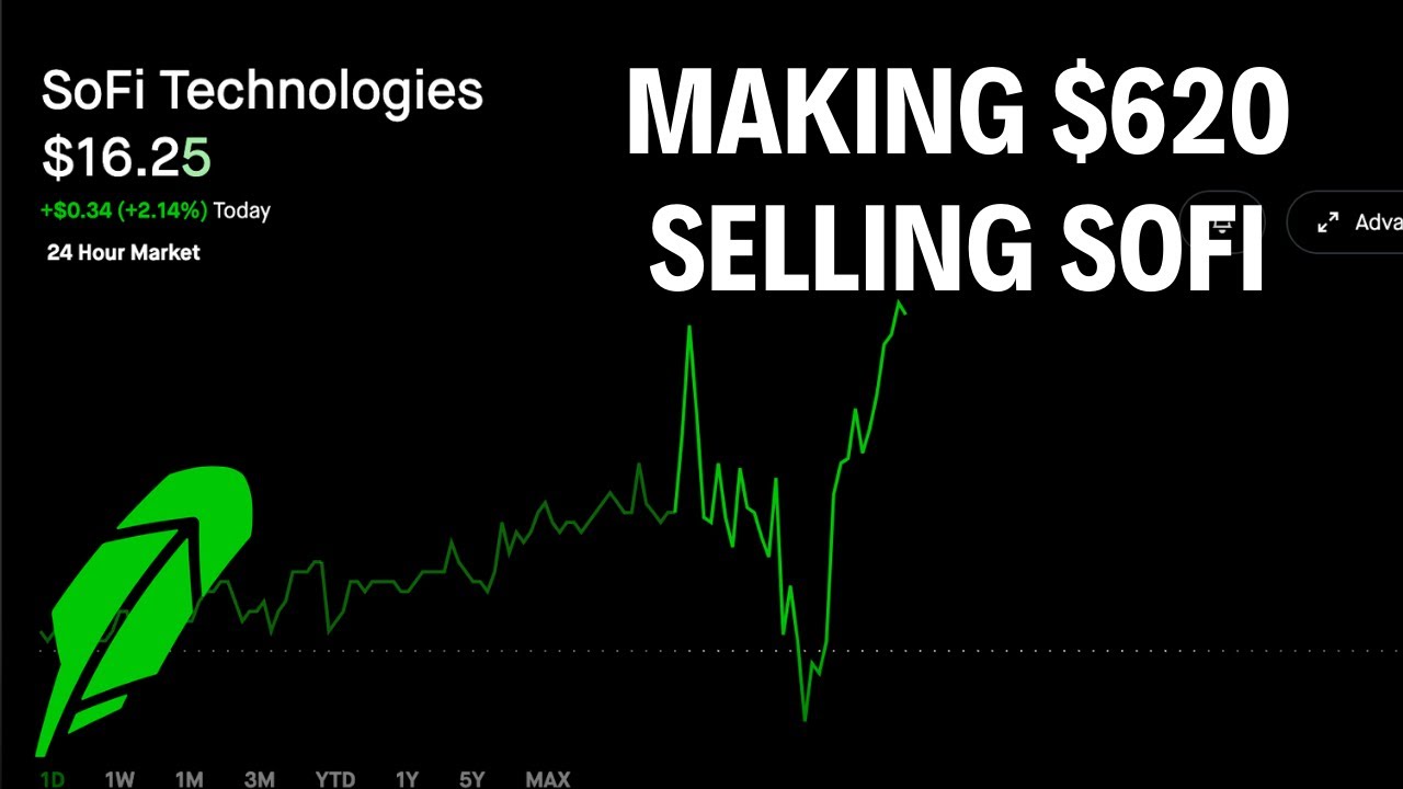How I Made $620 This Month Selling Options on Sofi to Acquire More Shares! Selling Options
