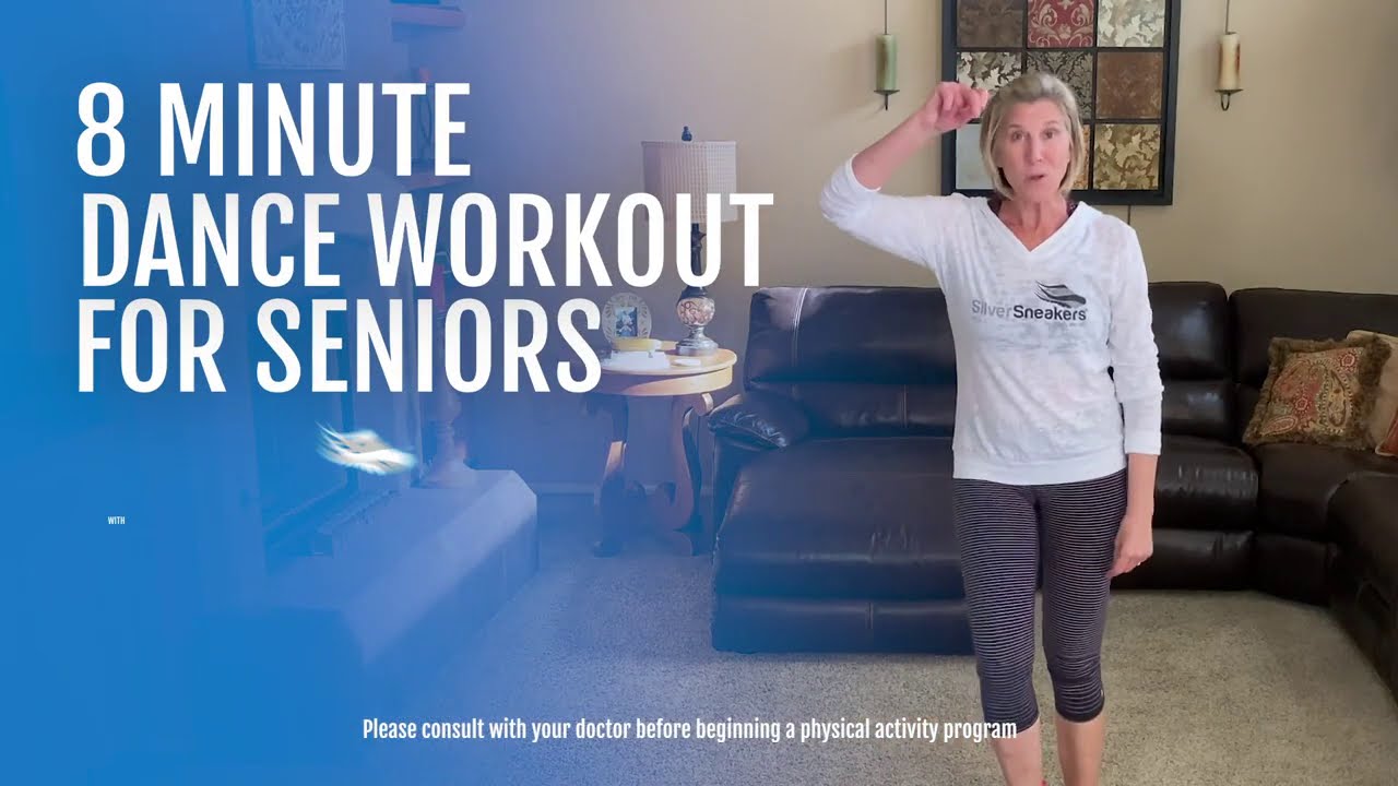 8-Minute Low Impact Dance Workout for Seniors