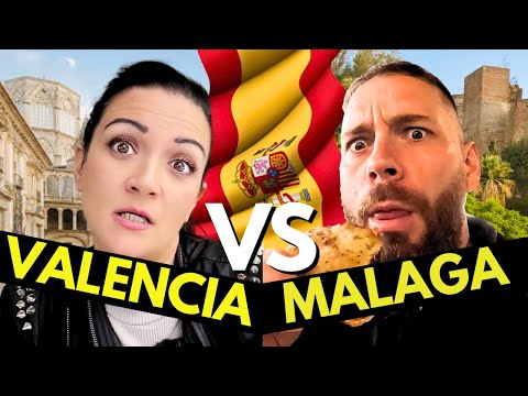 Which is Spain’s BEST City Valencia or Malaga 2024