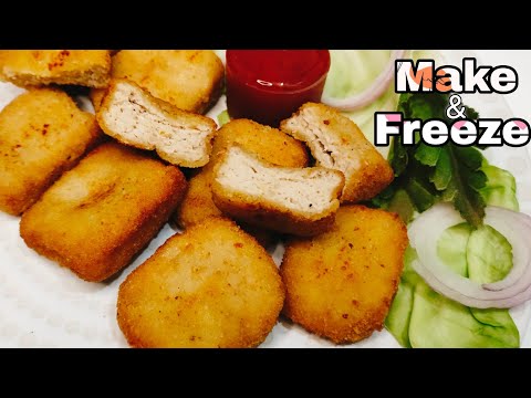 K&N's Chicken Nuggets Recipe | Make & Freeze | How To Make Chicken Nuggets | Nuggets