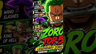 Top 5 Roronoa Zoro Moments Ranked | One Anime Ranking #onepiece