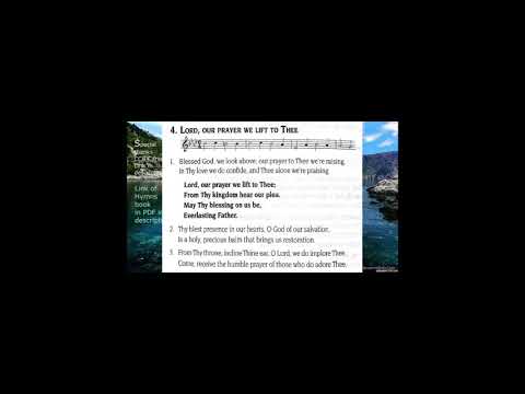 004. Lord, our prayer we lift to Thee