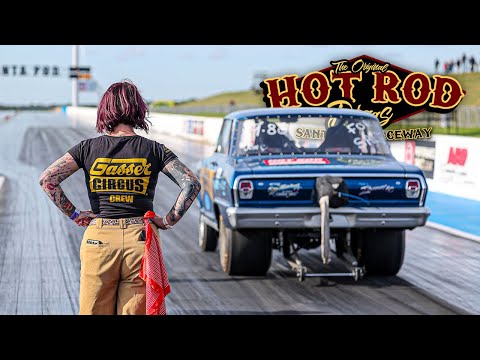 NSRA Hot Rod Drags 2022 - Santa Pod Raceway