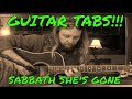 Black Sabbath She's Gone Chord/Melody Cover ...