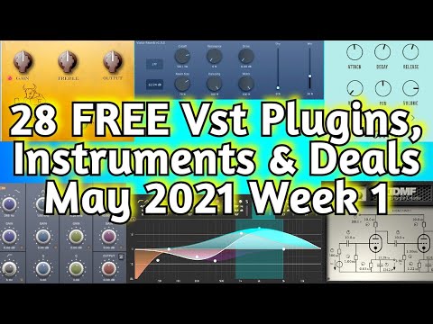 28 NEW Best FREE Audio VST PLUGINS, Instruments & MEGA DEALS - May 2021 Week #1 - amnerhunter.com
