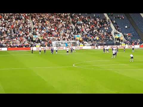 Paul Gallagher Penalty Preston North End 2-2 Stoke City