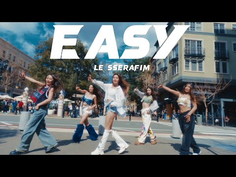 [KPOP IN PUBLIC] LE SSERAFIM (르세라핌) - ‘EASY’  One Take Dance Cover by YRPowerX, San Francisco